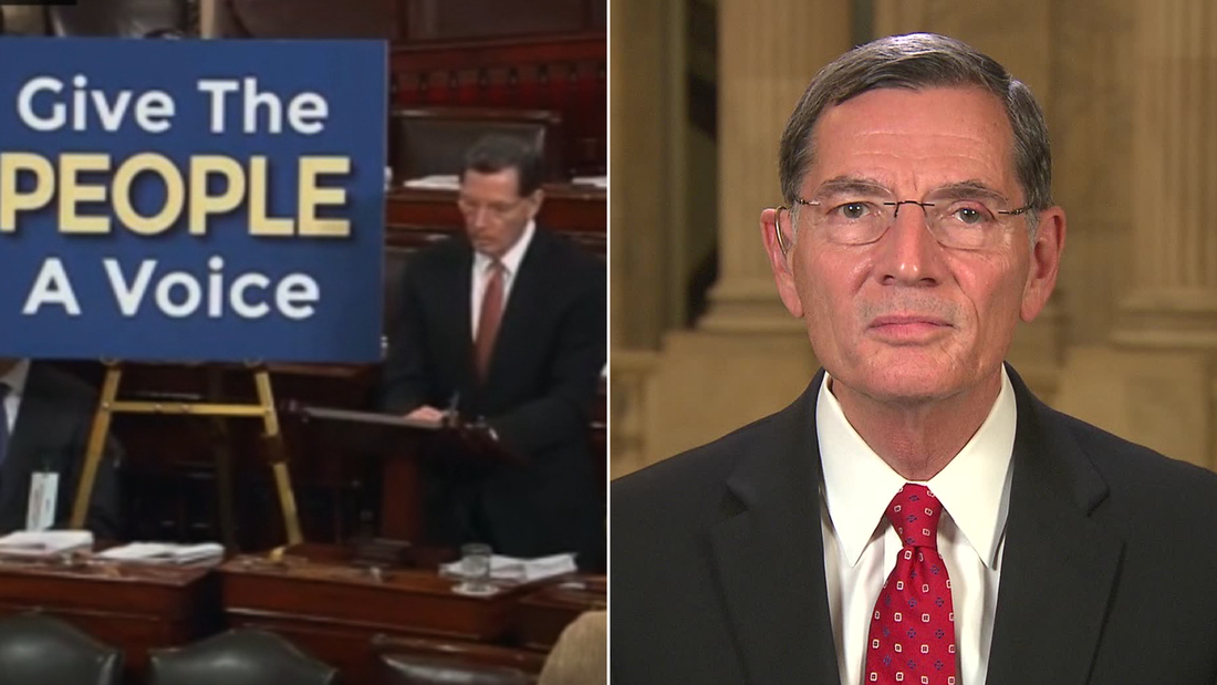 GOP senator John Barrasso reacts to his own words in 2016 on Supreme Court nomination