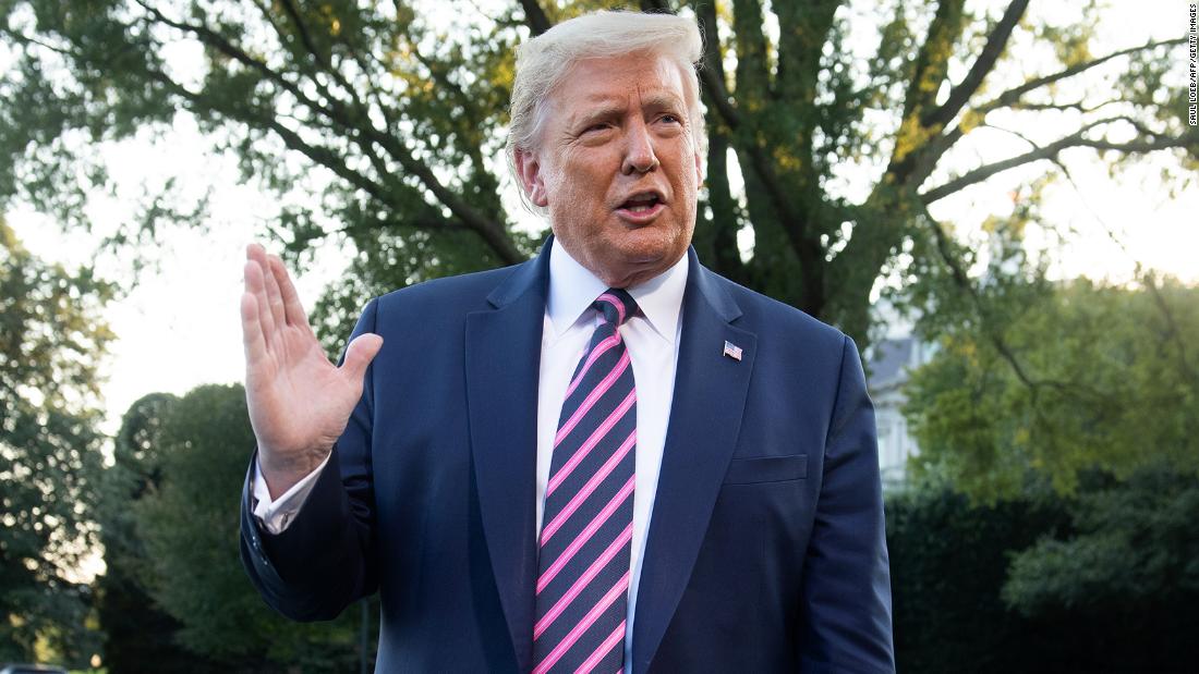 Trump again minimizes the pandemic as officials warn of a fall surge
