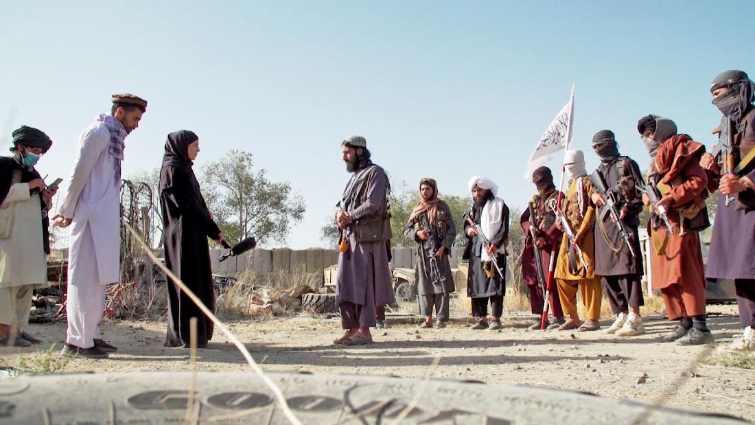 CNN gets access to old US military base the Taliban seized in Ghazni province