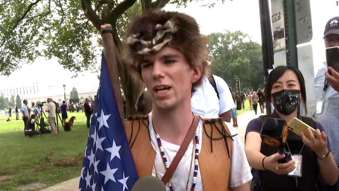 CNN reporter shows rallygoer video of Jan. 6 attack. See his reaction