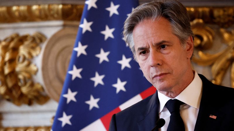 Blinken grounded by problems with his Boeing jet