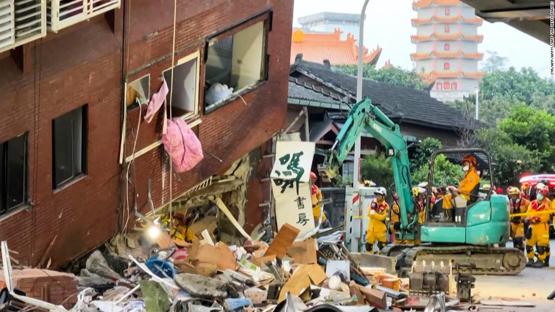 Taiwan earthquake live updates: Hundreds stranded after 7.4 magnitude quake