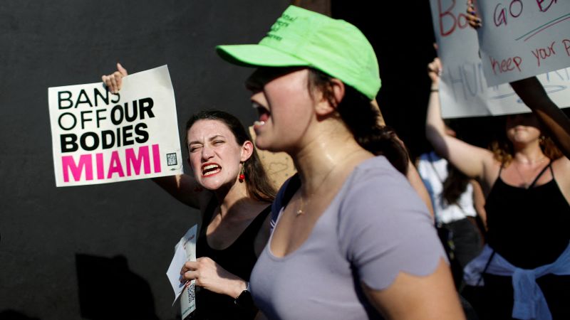 Florida’s 6-week abortion ban could displace thousands each month in a region where access is already severely limited