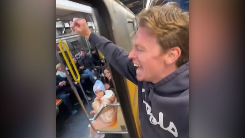 ‘It felt like I won gold’: Man’s subway sprint goes viral | CNN