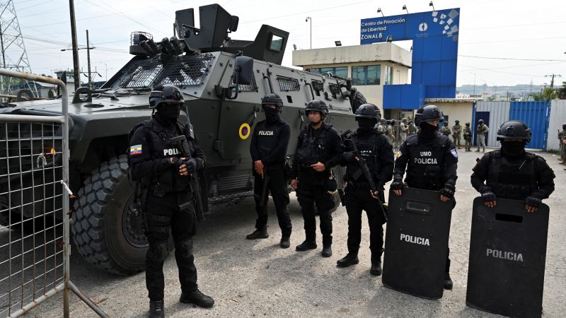 Ecuador faces outrage after storming Mexican embassy to arrest former VP
