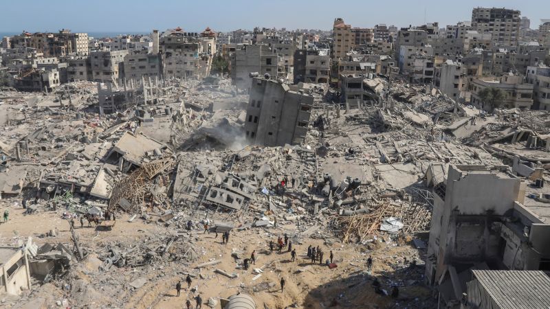 ‘Tell us where our children are?’ First bodies exhumed from mass graves at Al-Shifa Hospital after Israeli siege
