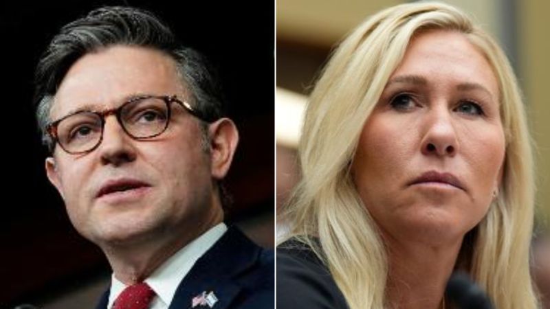 See GOP lawmakers reaction to MTG’s push to build support to oust Johnson | CNN Politics