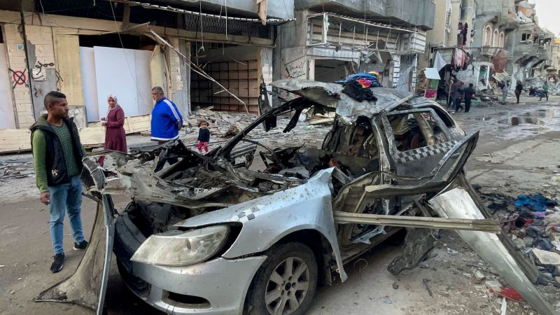 Israeli airstrike kills three sons of Hamas political leader in Gaza as ceasefire talks stutter