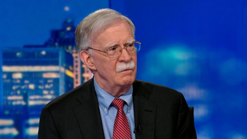 The surprising person Bolton says he’ll vote for in 2024 | CNN Politics